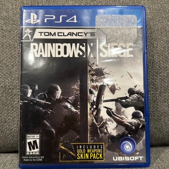 PlayStation 4 Tom Clancy’s Rainbow Six Siege Used.  Excellent condition. - Picture 1 of 3
